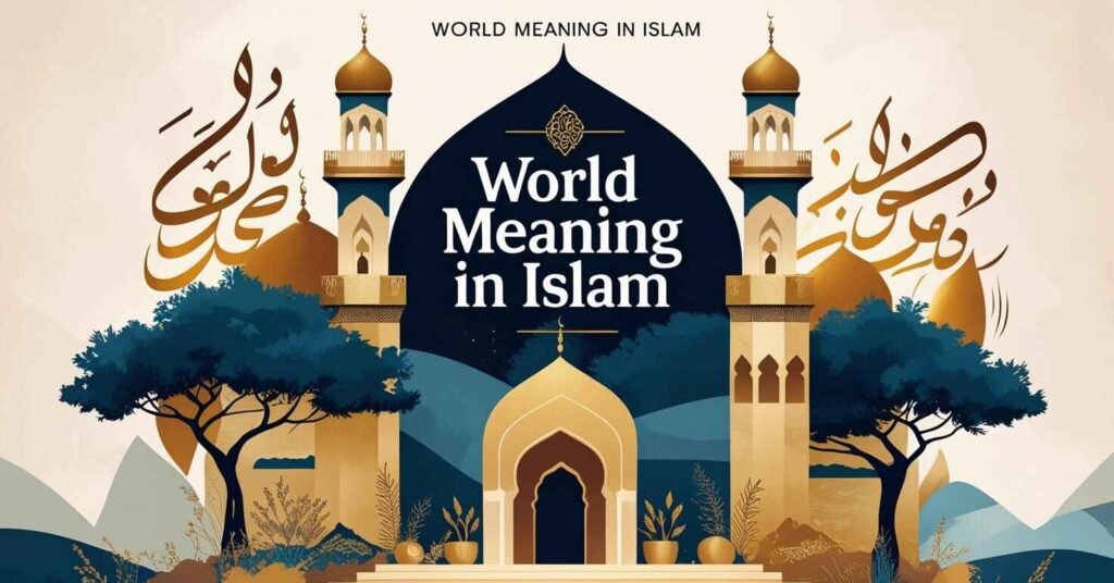 Dunya/World Meaning in Islam